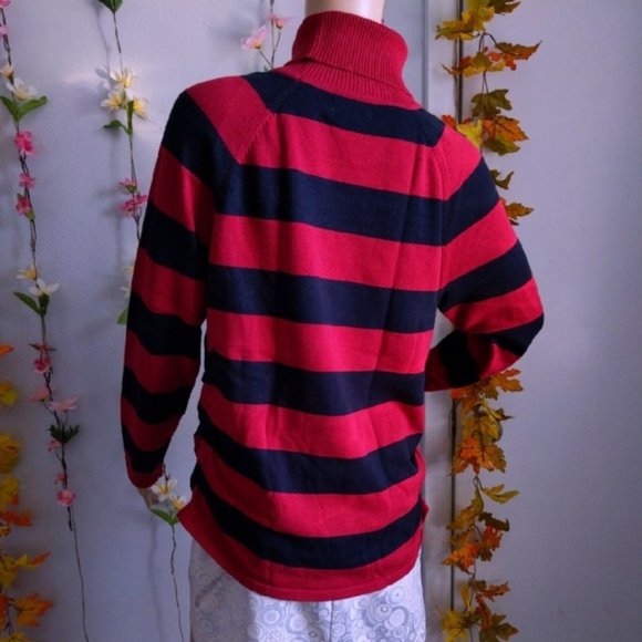 NWT TURTLE NECK SWEATER INDIGO - Picture 2 of 8